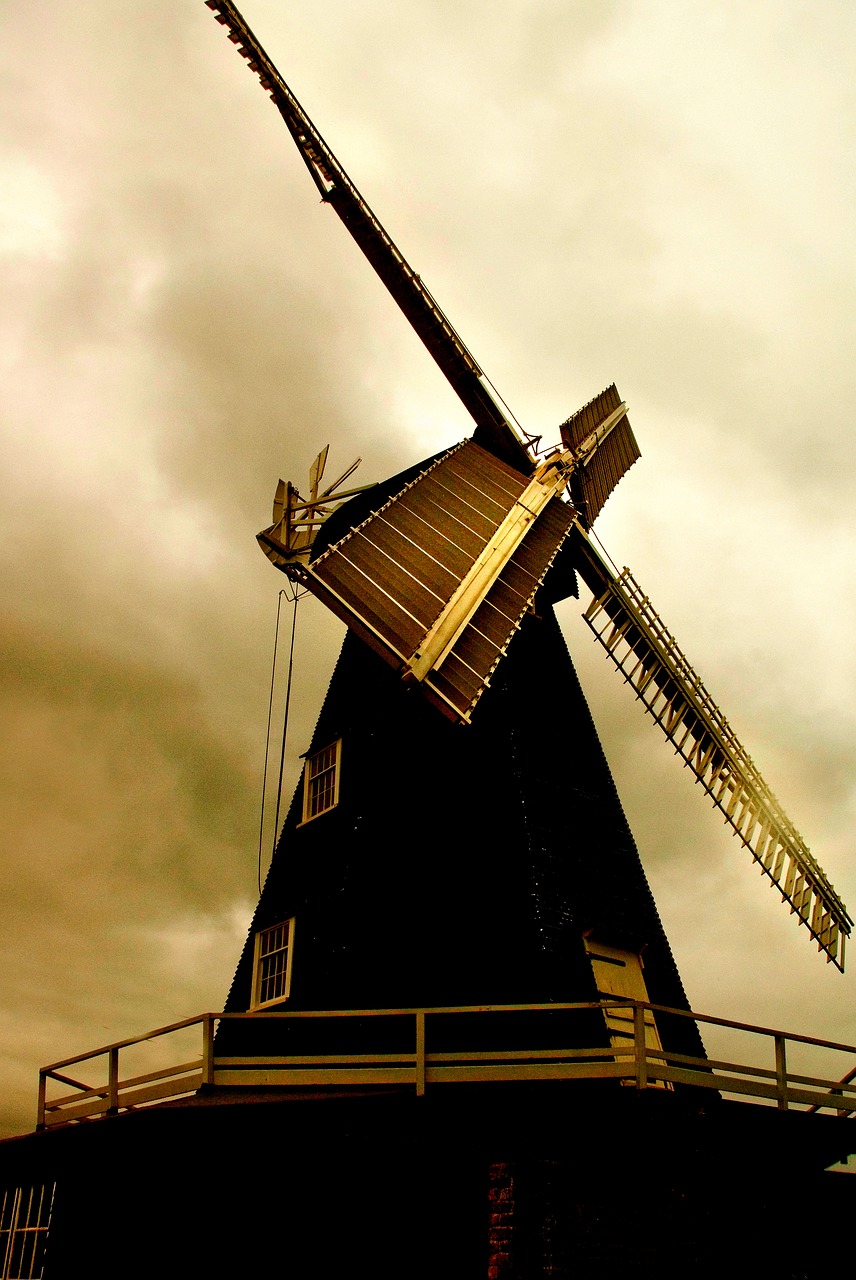 windmill kent architecture free photo