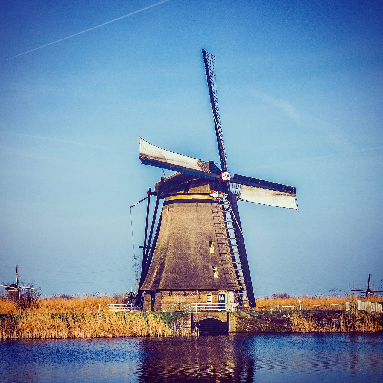 windmill waters grinding free photo