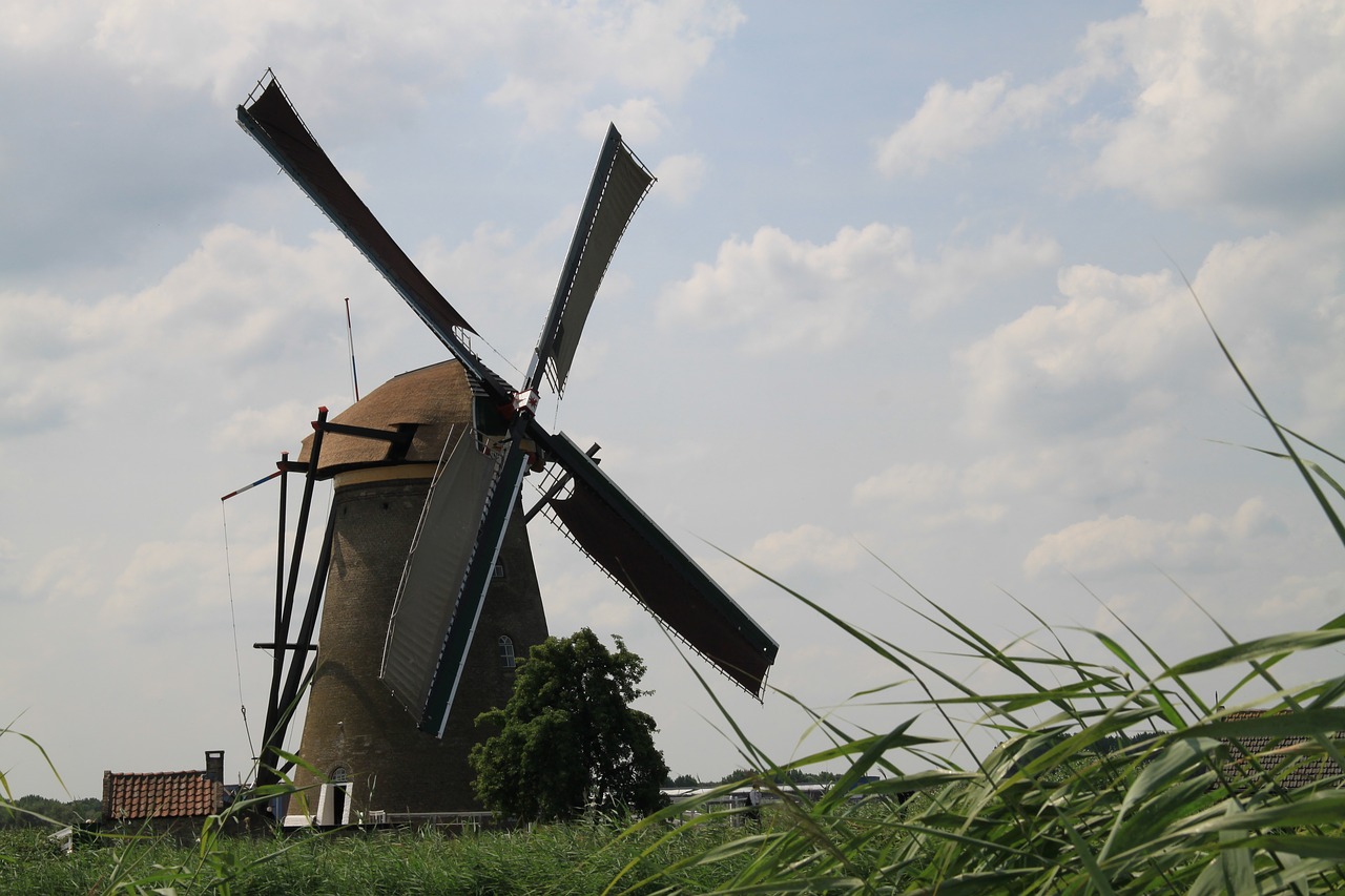 windmill  mill  holland free photo