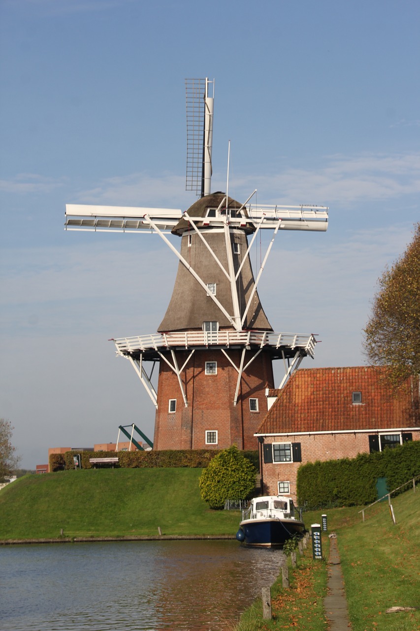 windmill  netherlands  holland free photo