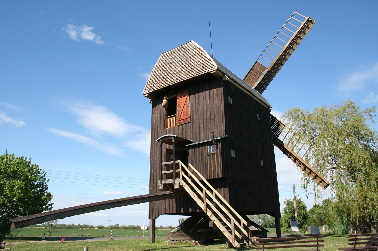 windmill mill brandenburg free photo