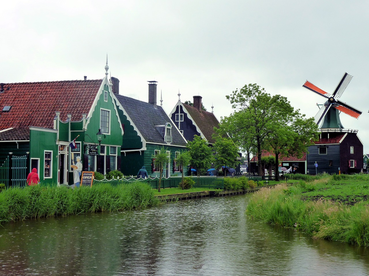 windmill holland netherlands free photo