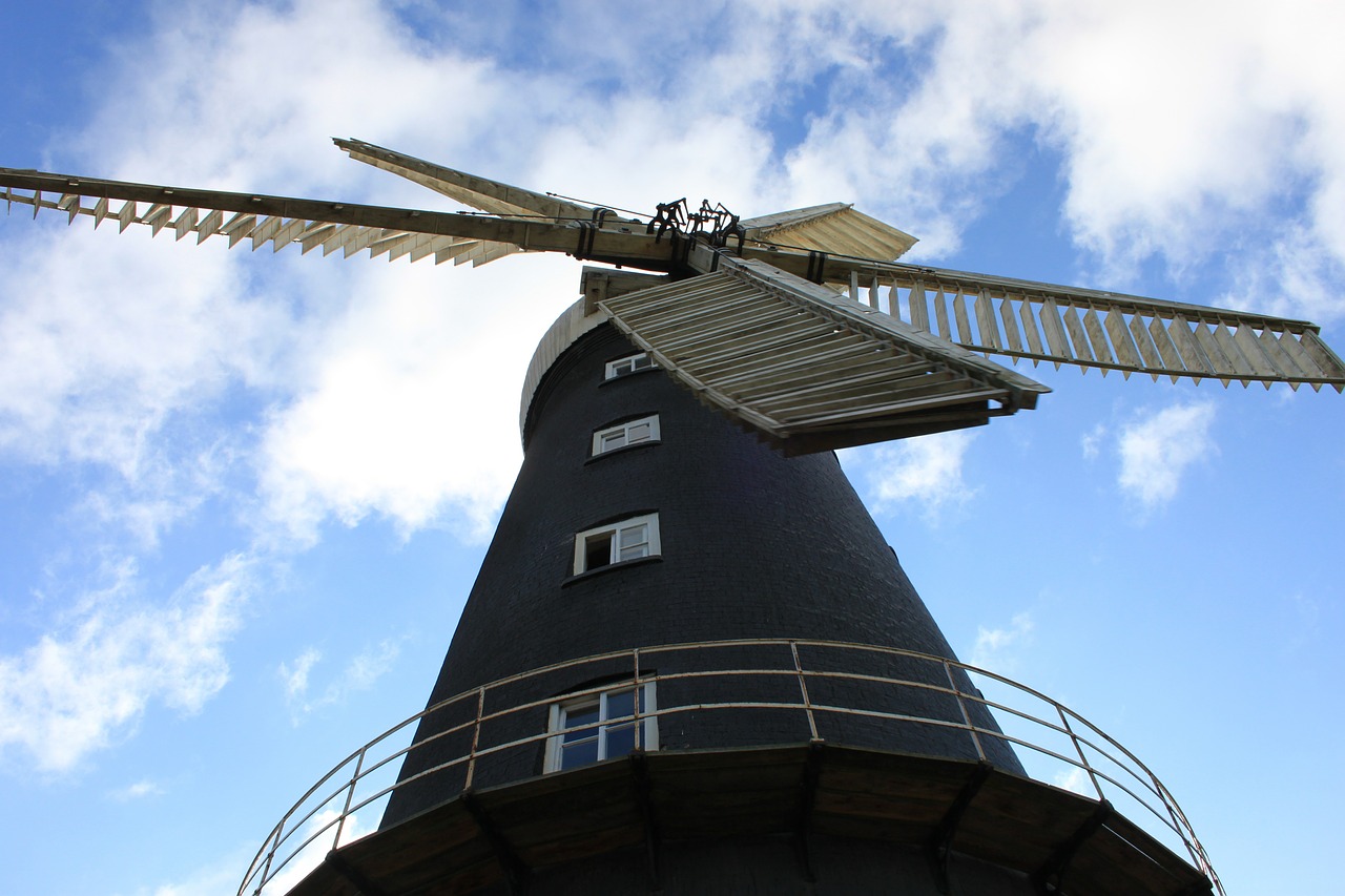 windmill sail wind free photo