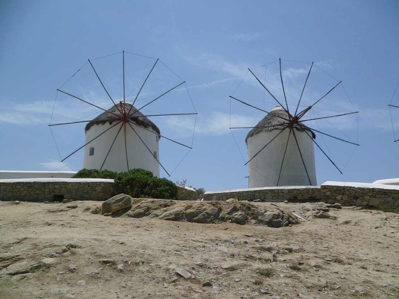 windmill holiday landmark free photo