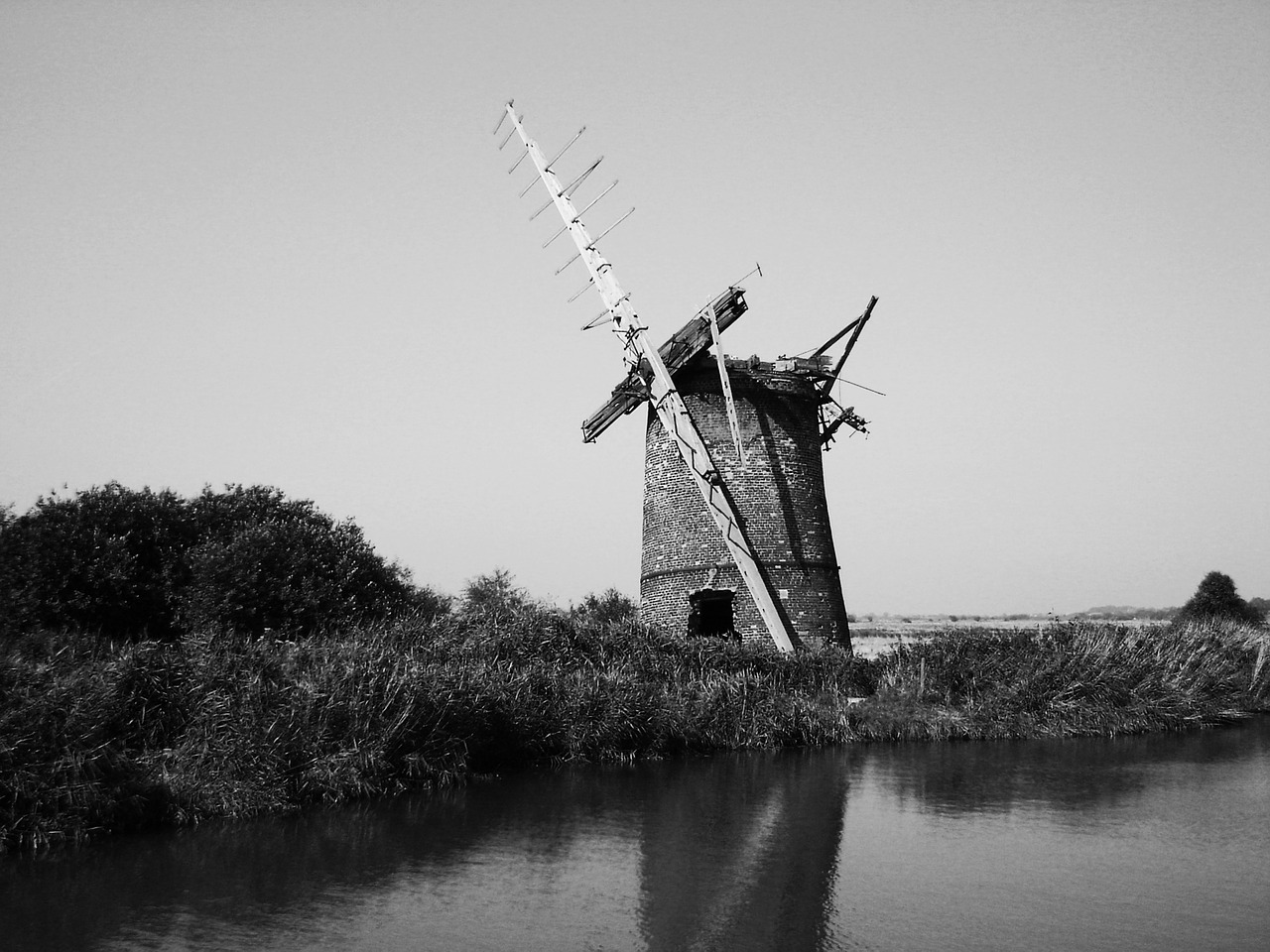 windmill england old free photo