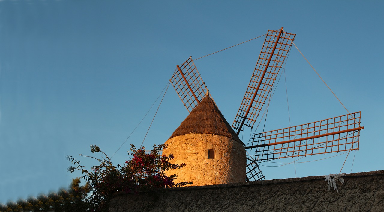 windmill mallorca mill free photo