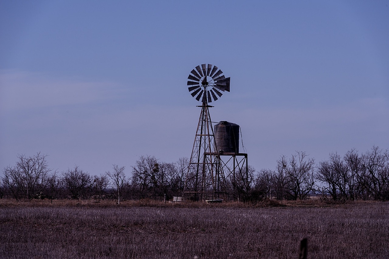 windmill water tower free photo