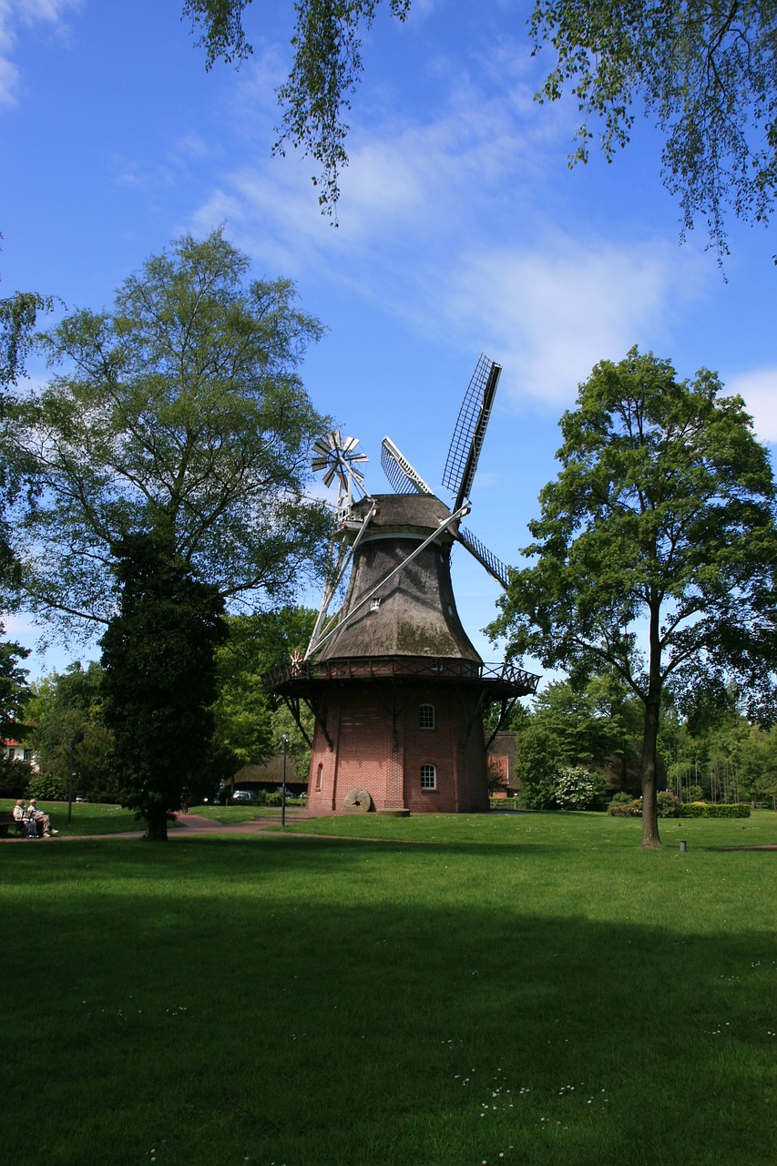 windmill ammerland bad zwischenahn free photo