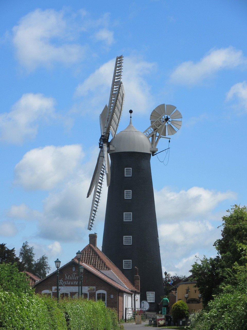 windmill wind sustainable free photo
