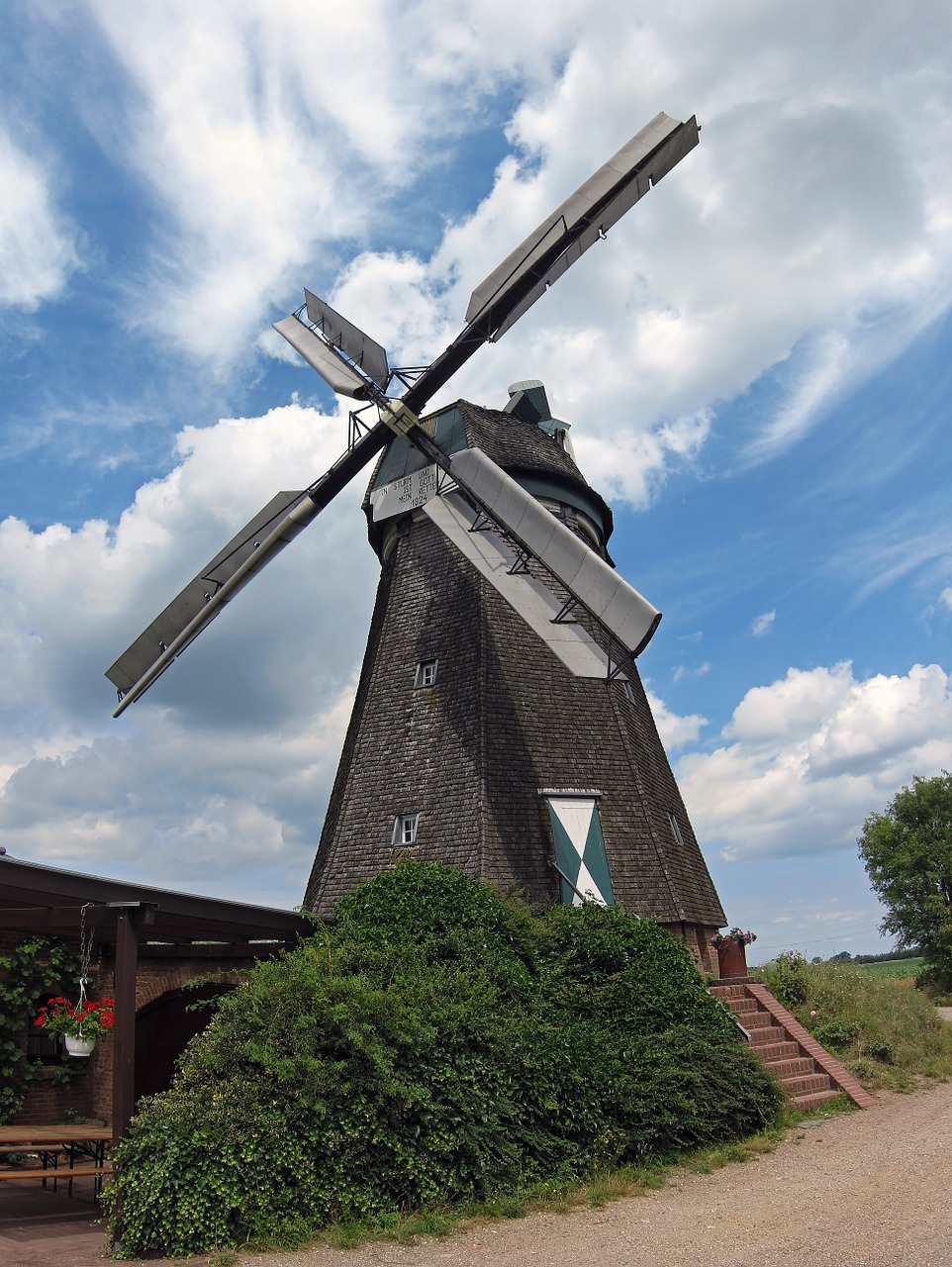 windmill donsbrüggen farm free photo
