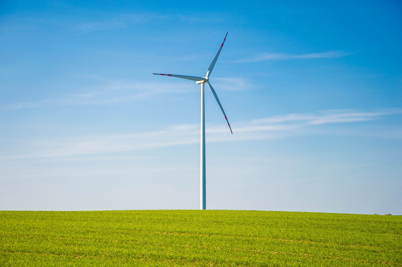 windmill turbine renewable free photo