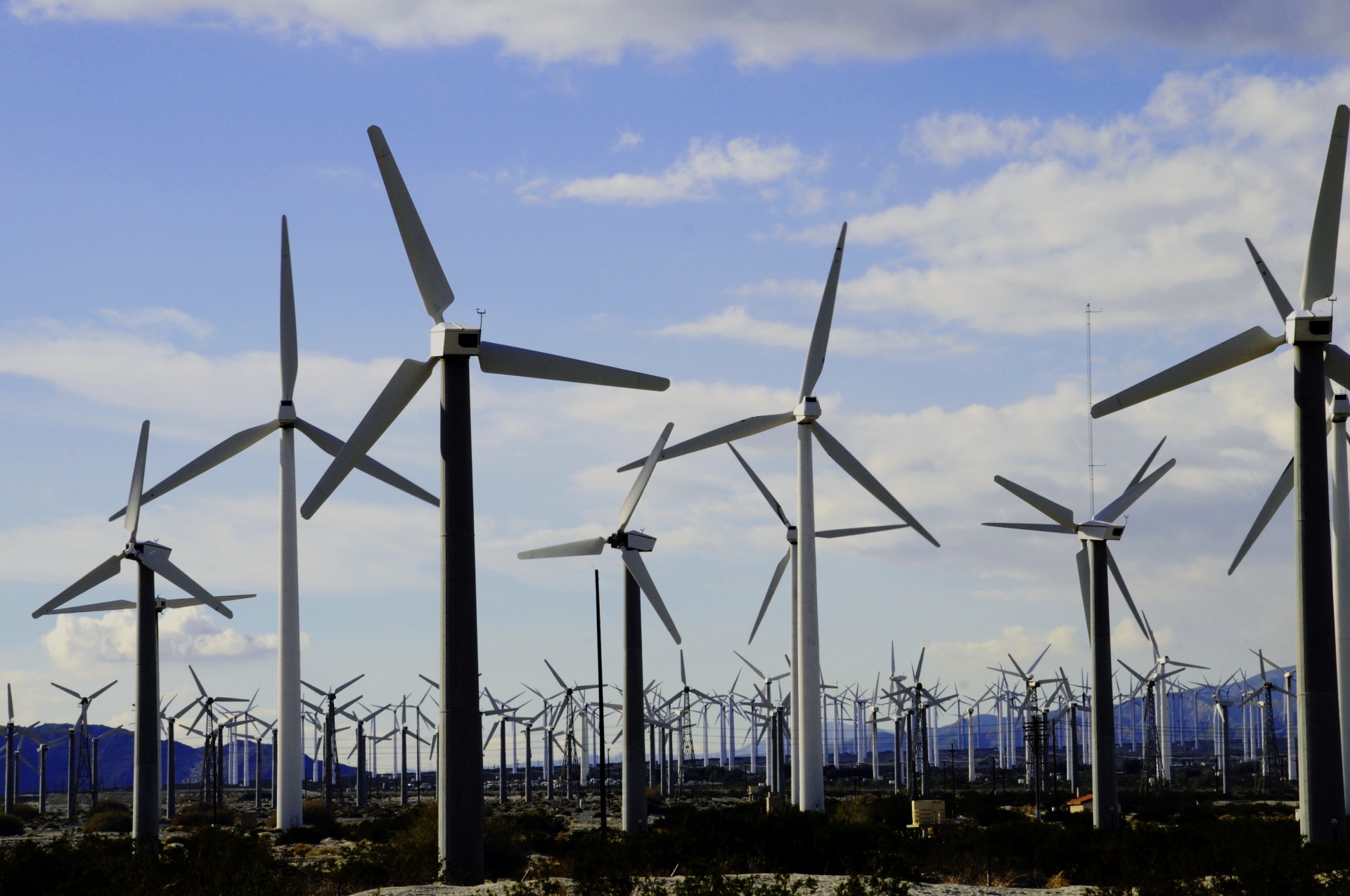 windmills farm alternative energy free photo
