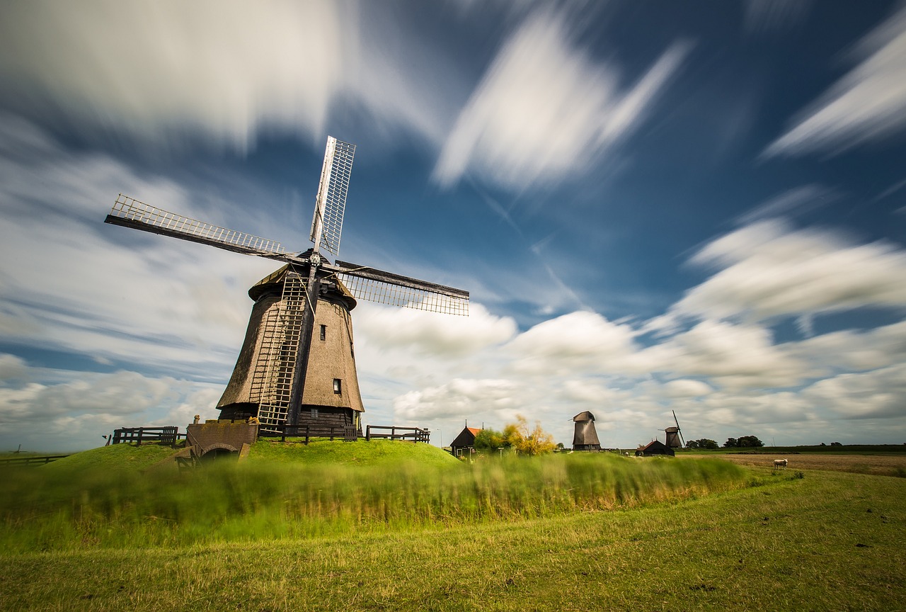 windmills windmill old windmill free photo