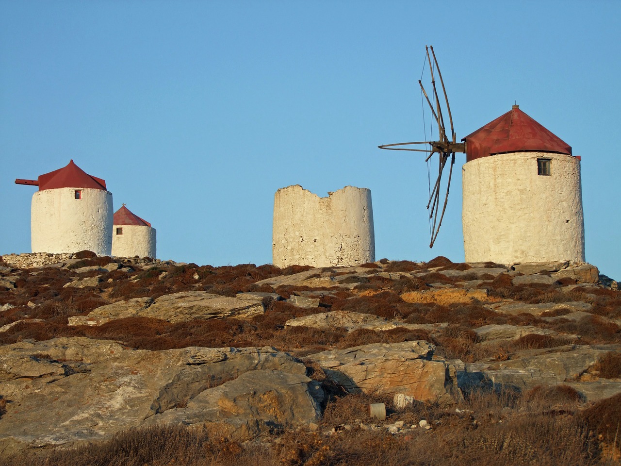 windmills old mills free photo