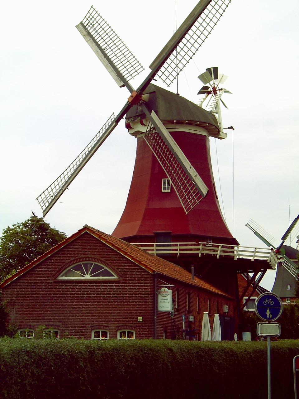 windmills friesland mood free photo