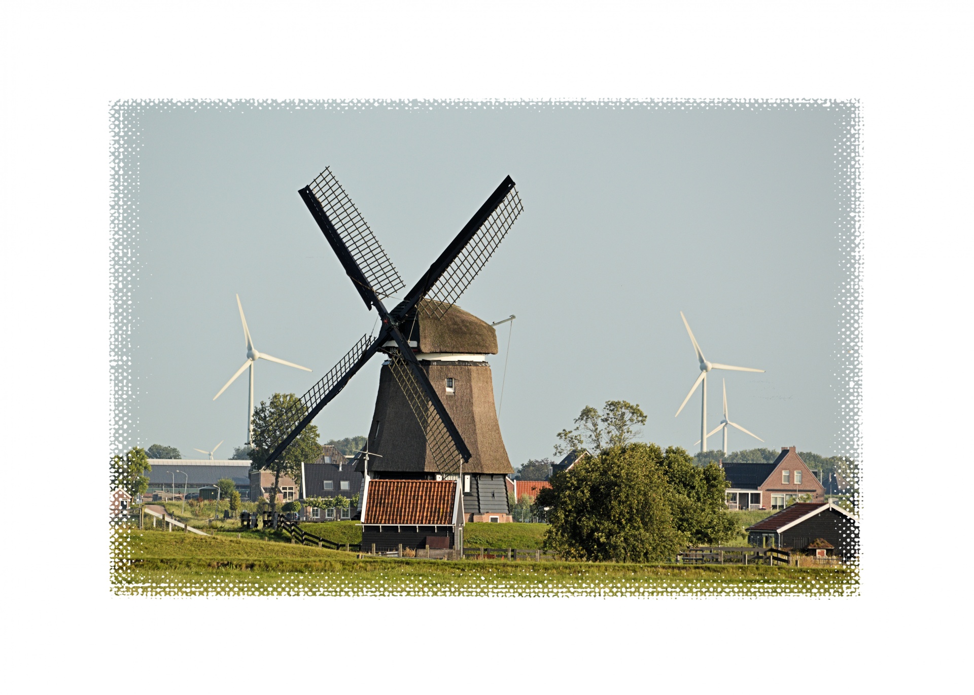 windmill energy tradition free photo