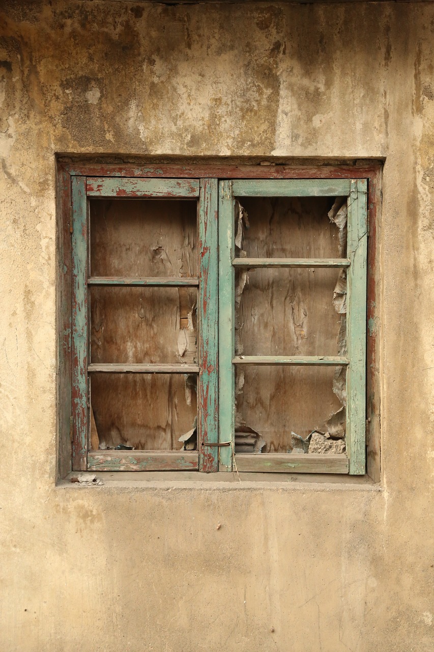 window abandon abandoned free photo