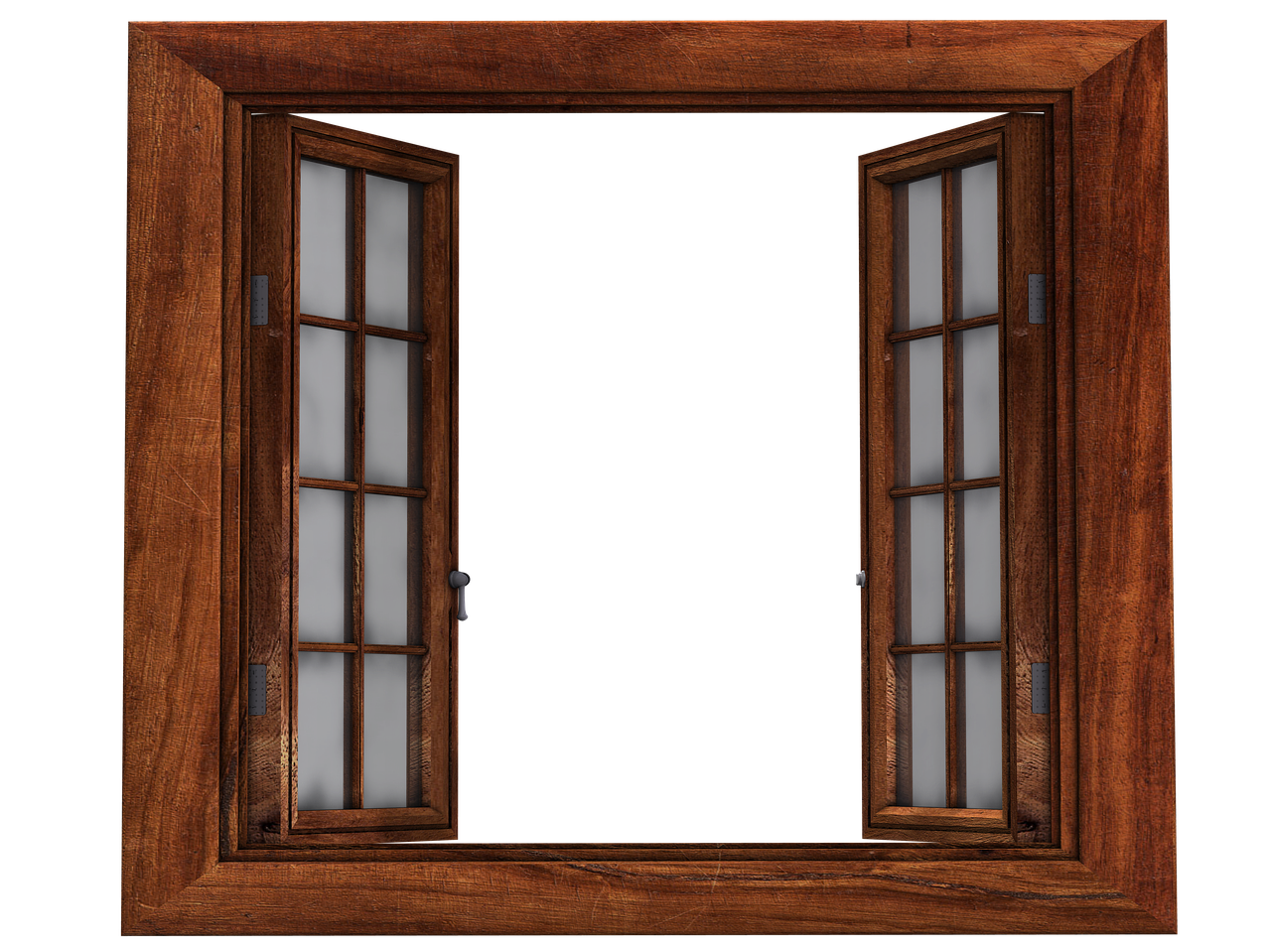 window wooden windows open free photo