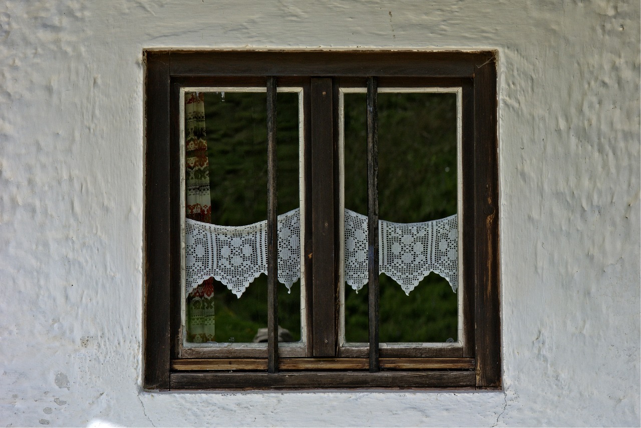 window old wooden windows free photo