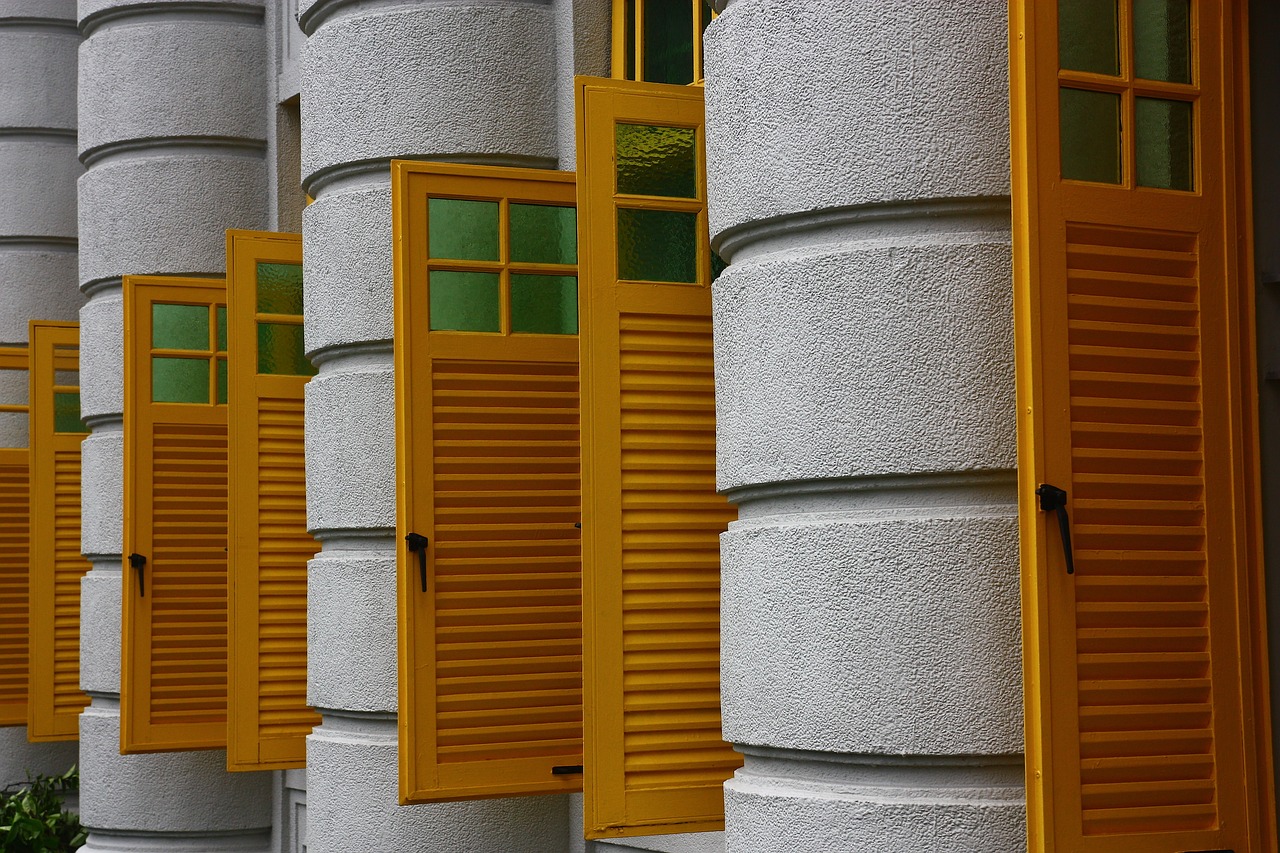 windows window shutters singapore free photo