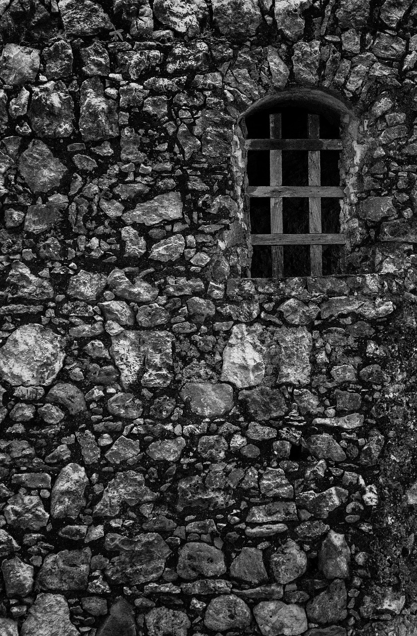 window cell rocks free photo