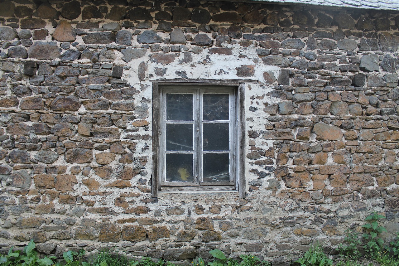 window walls stones free photo