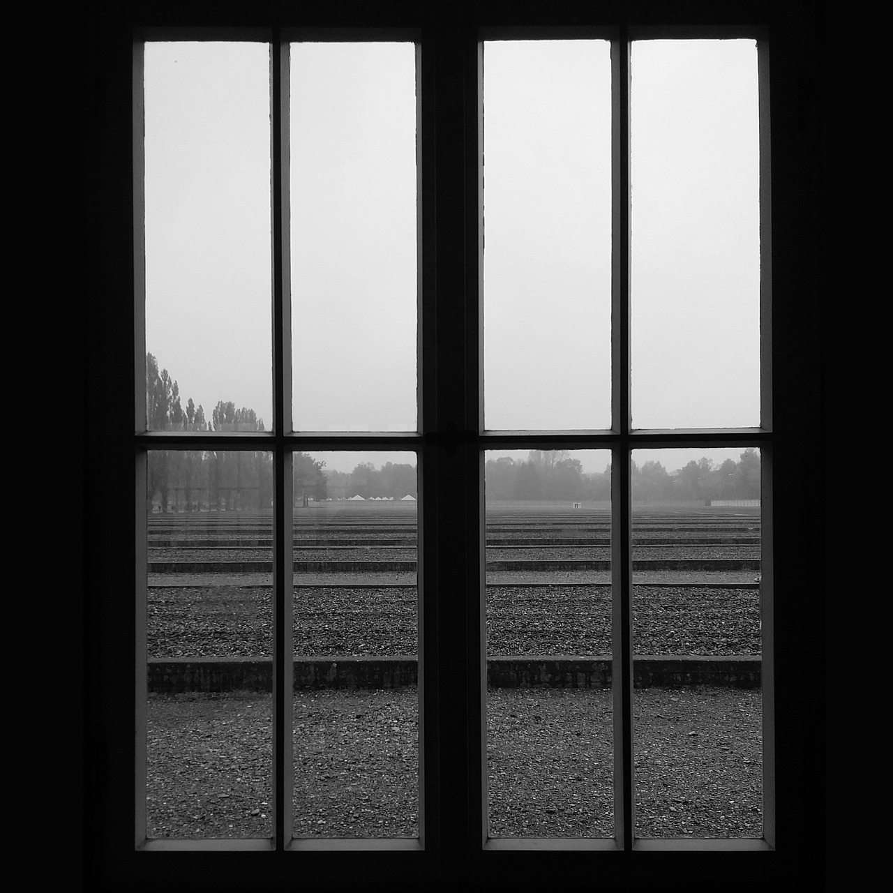 window dachau concentration camp free photo