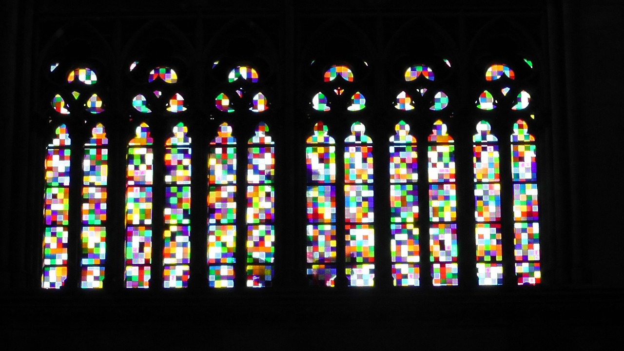 window church window colorful free photo