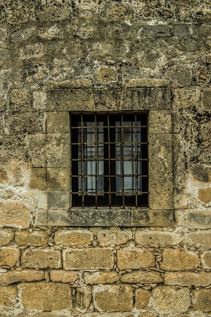window wall stone free photo