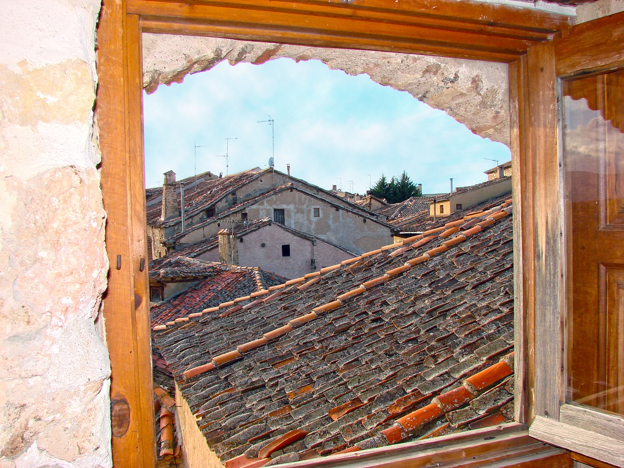 window roof architecture free photo