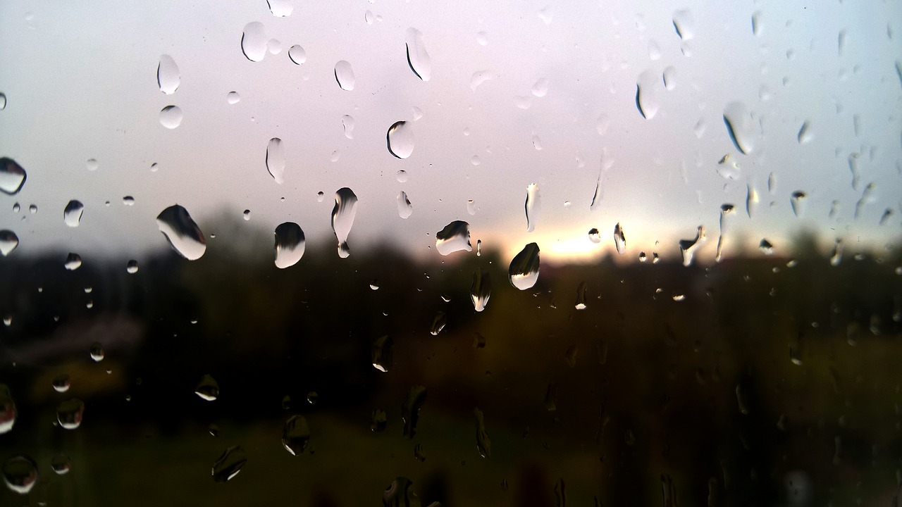 window pane drops free photo