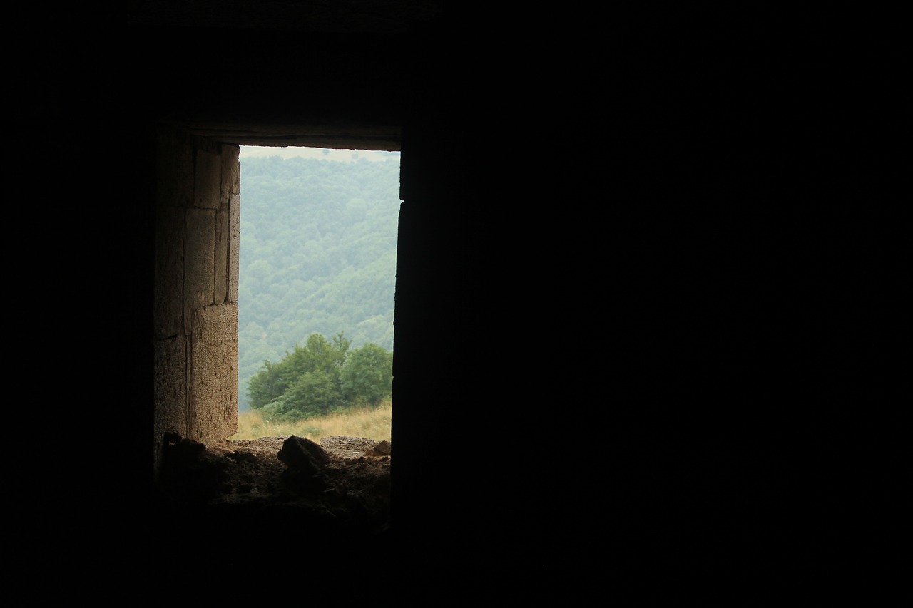 window dark armenia free photo