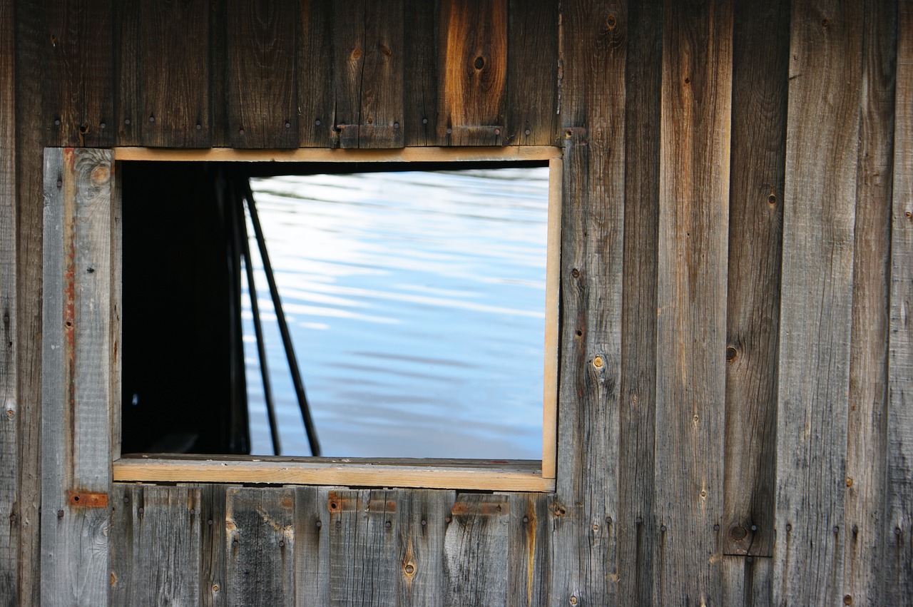 window water wood free photo