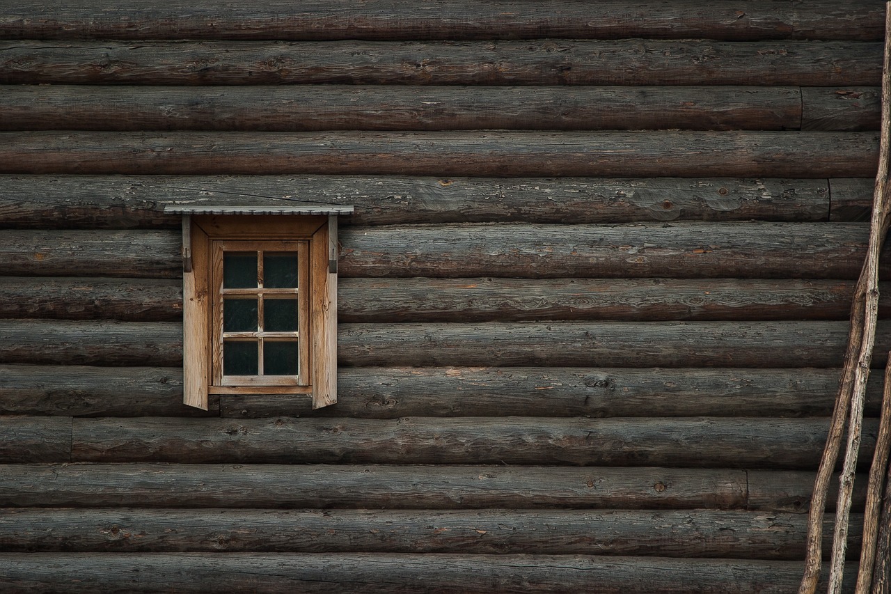 window wooden house free photo