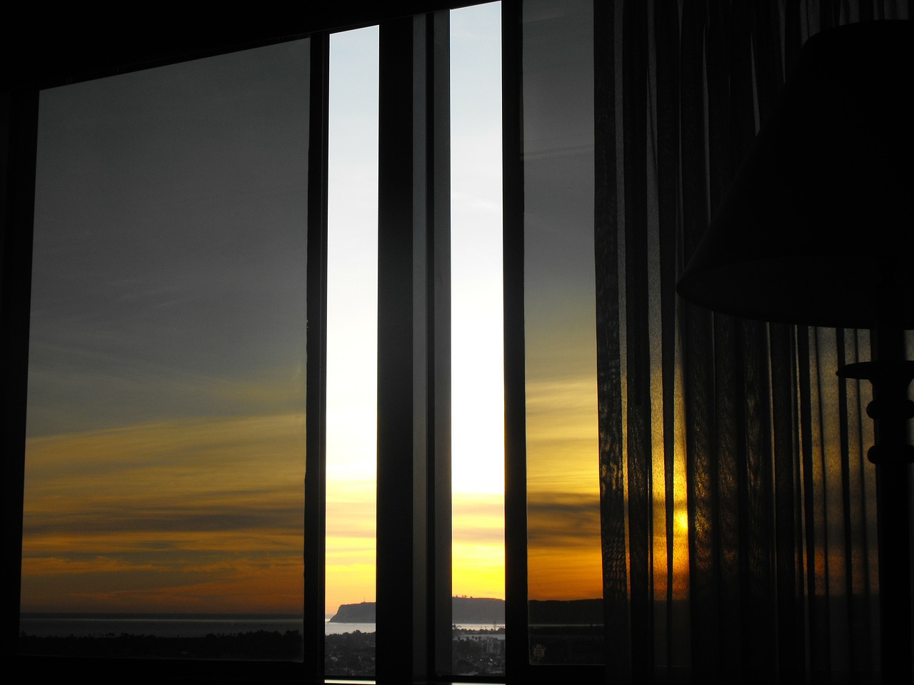 window sunset san diego free photo