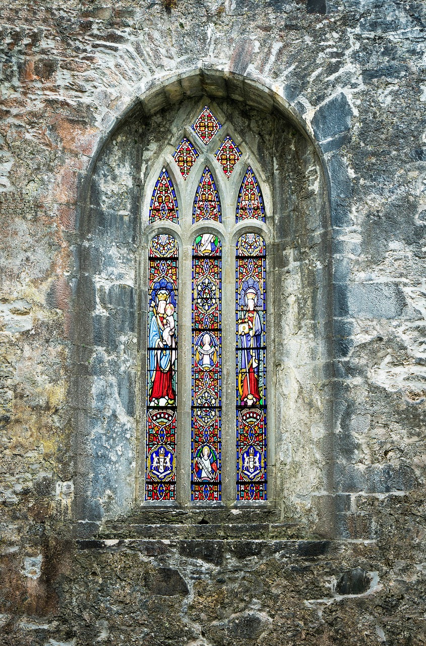 window church old free photo