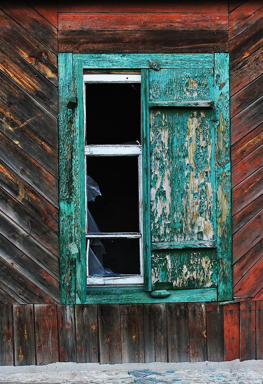 window shutters old free photo