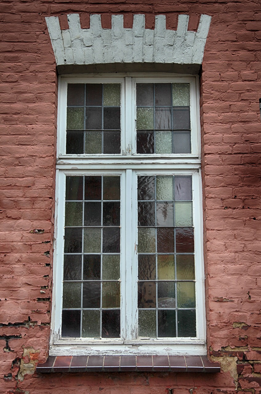 window old leaded glass free photo