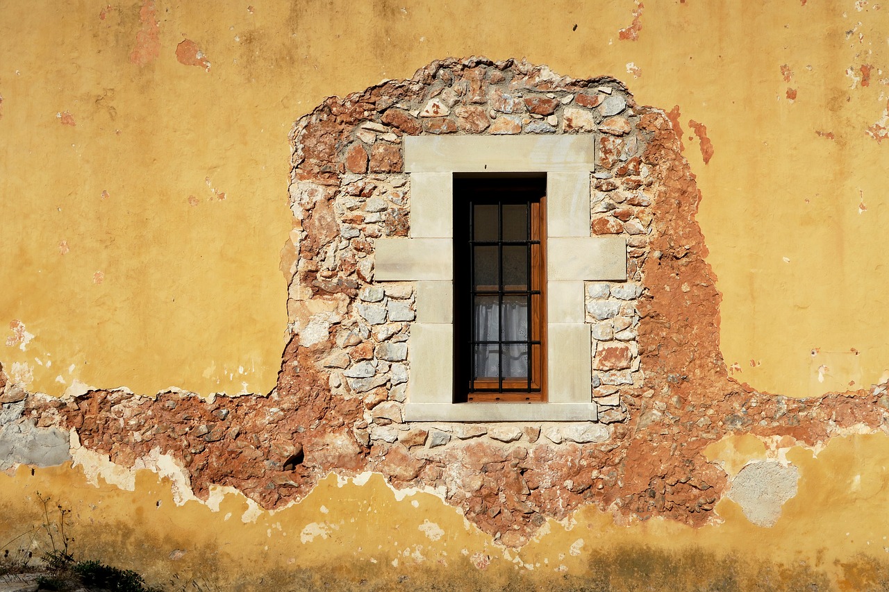 window  old wall  old free photo