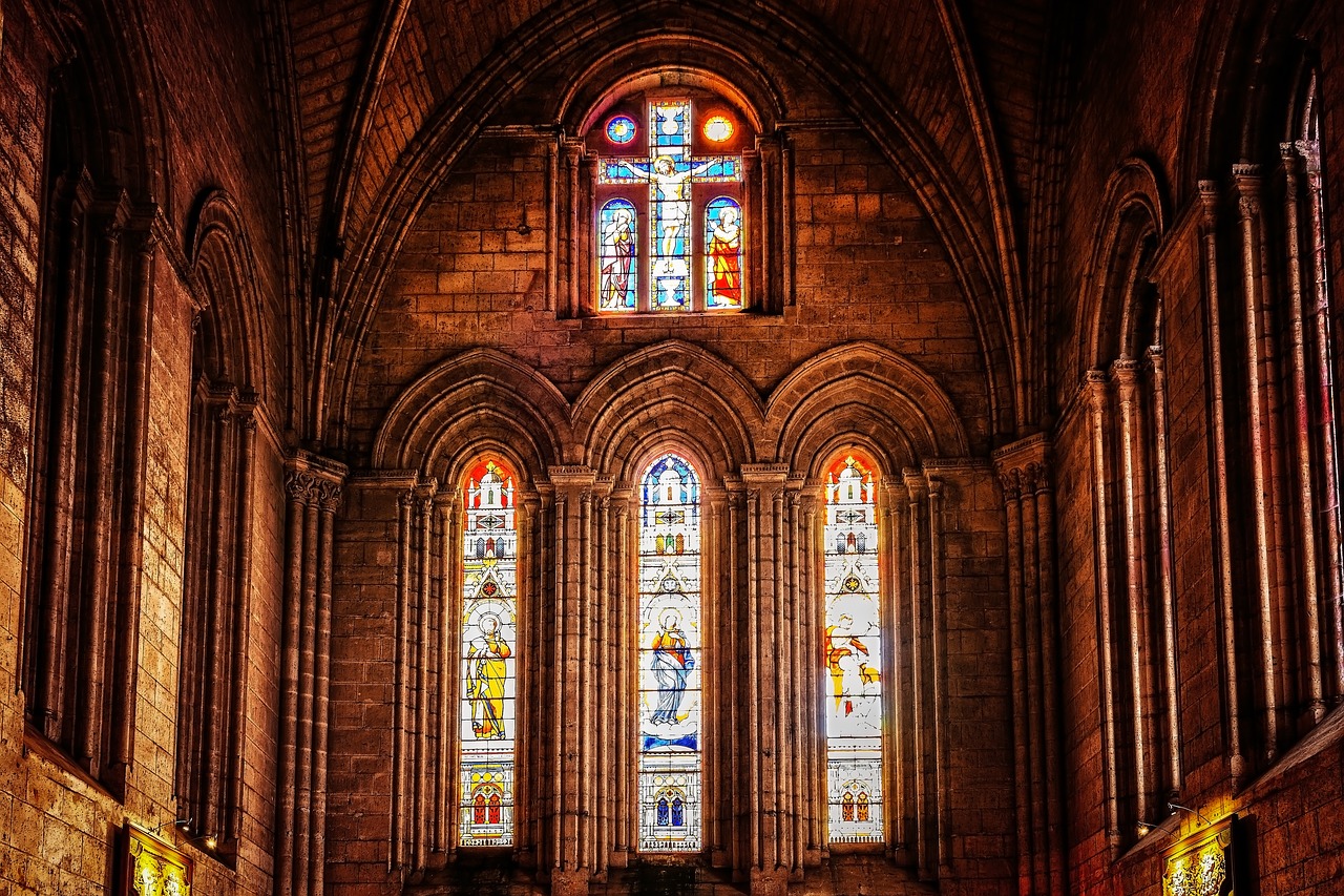 window  cathedral  church free photo