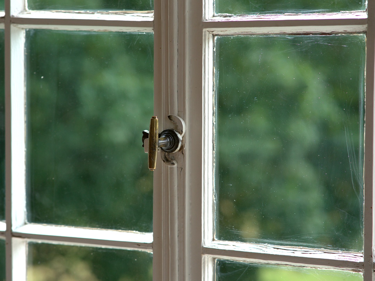 window  glass  old free photo