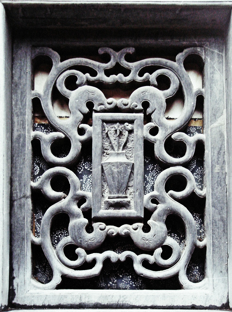 window stone carving free photo