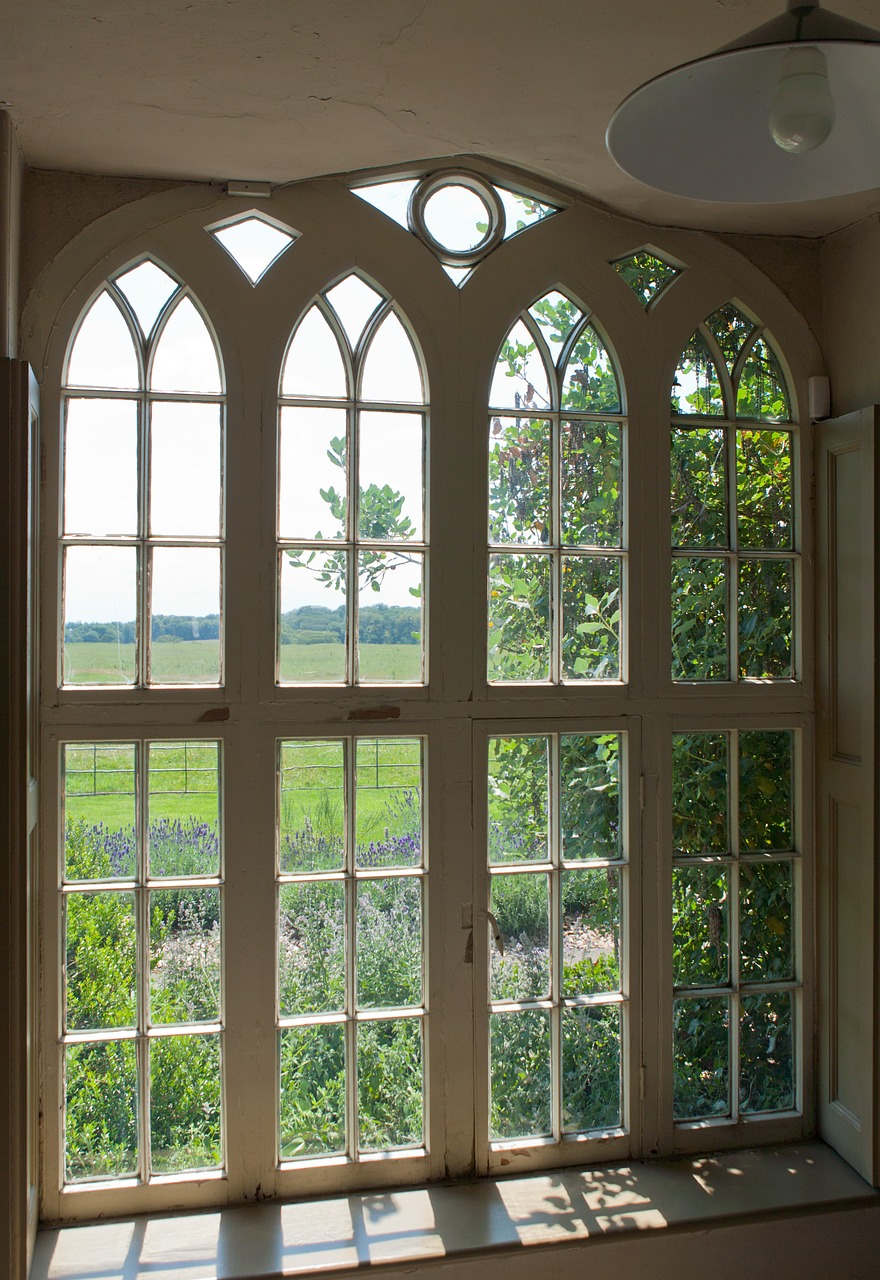 window victorian window pane free photo