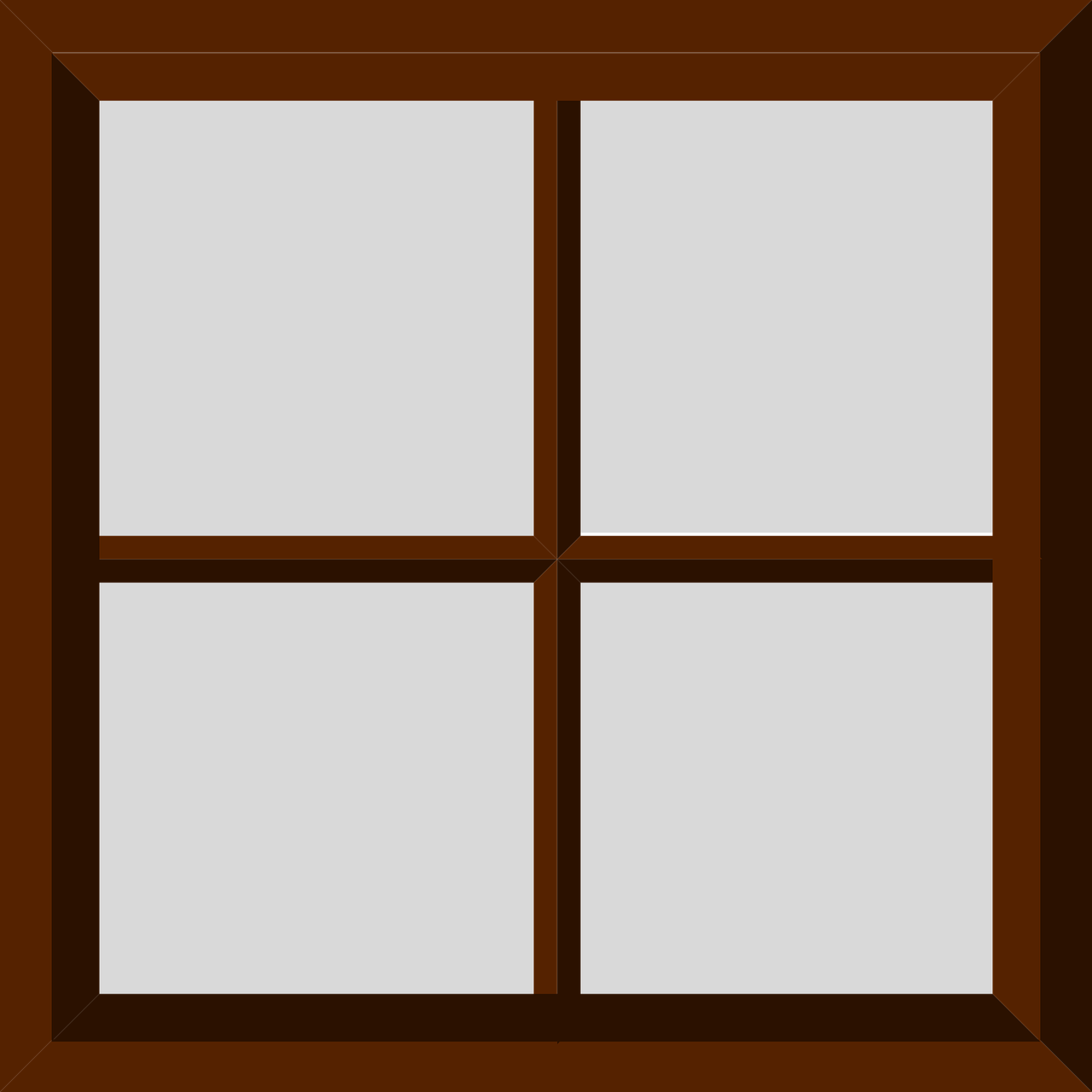 window  glass  wood free photo