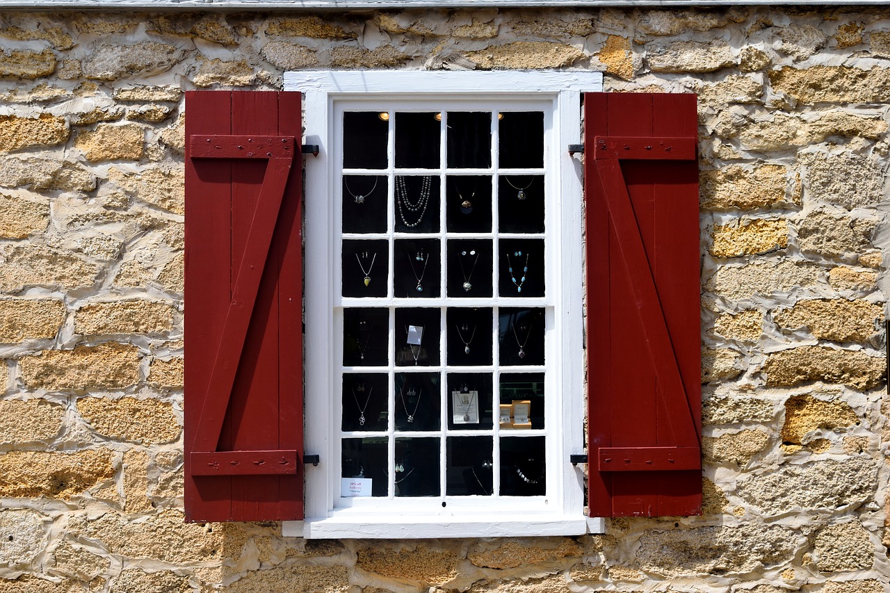 window  exterior  stone wall free photo