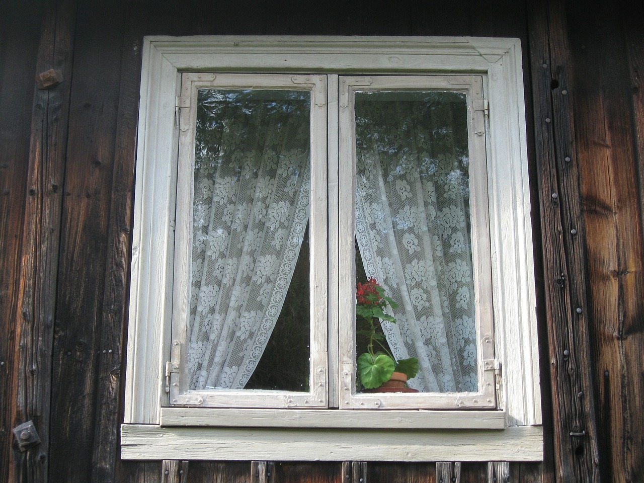 window house curtains free photo