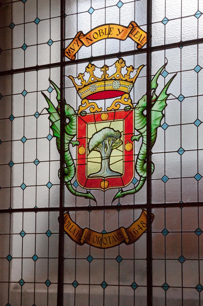 window coat of arms european free photo