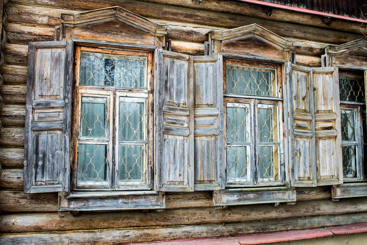 window old wood free photo