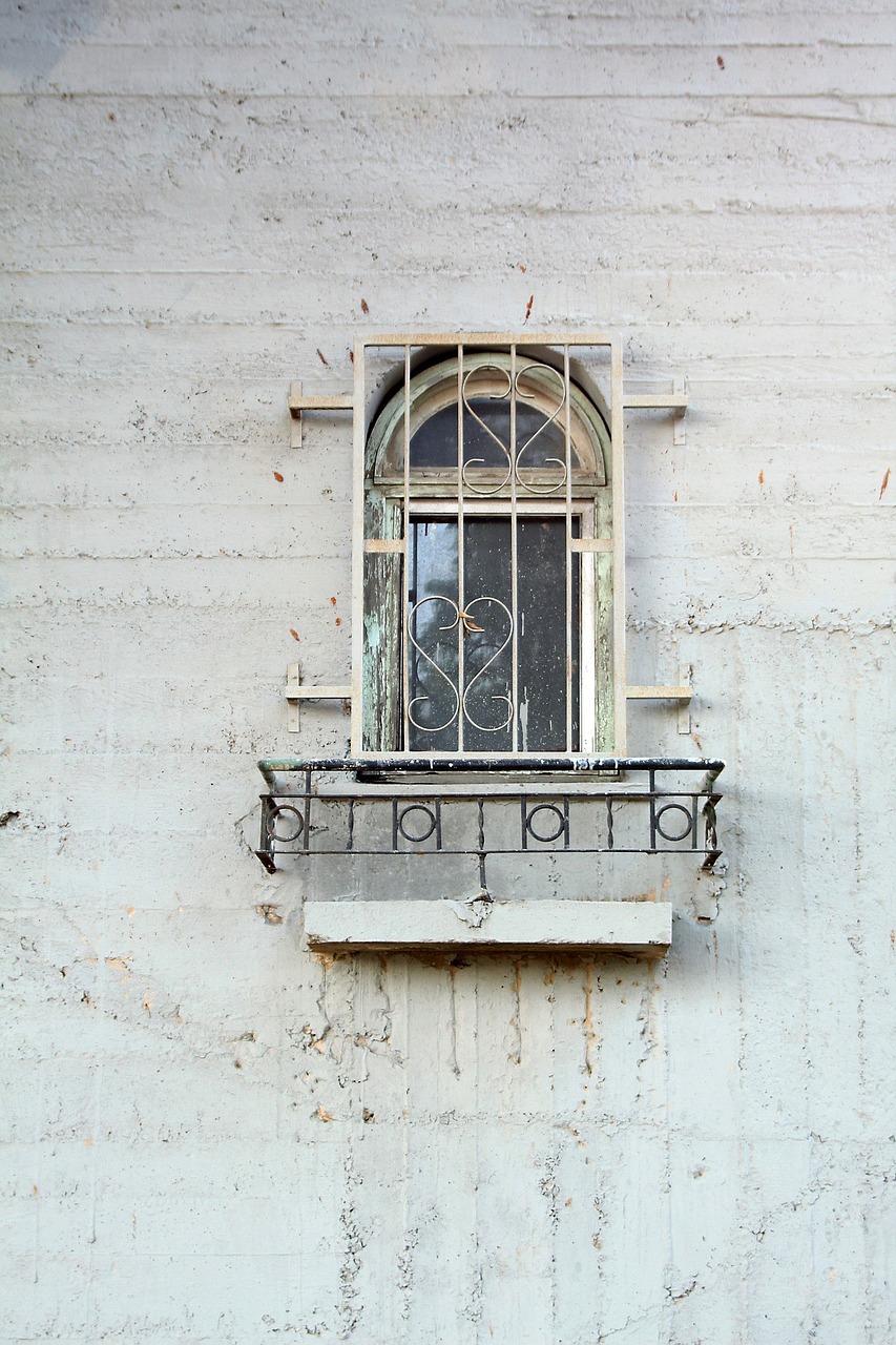 window concrete bunker free photo