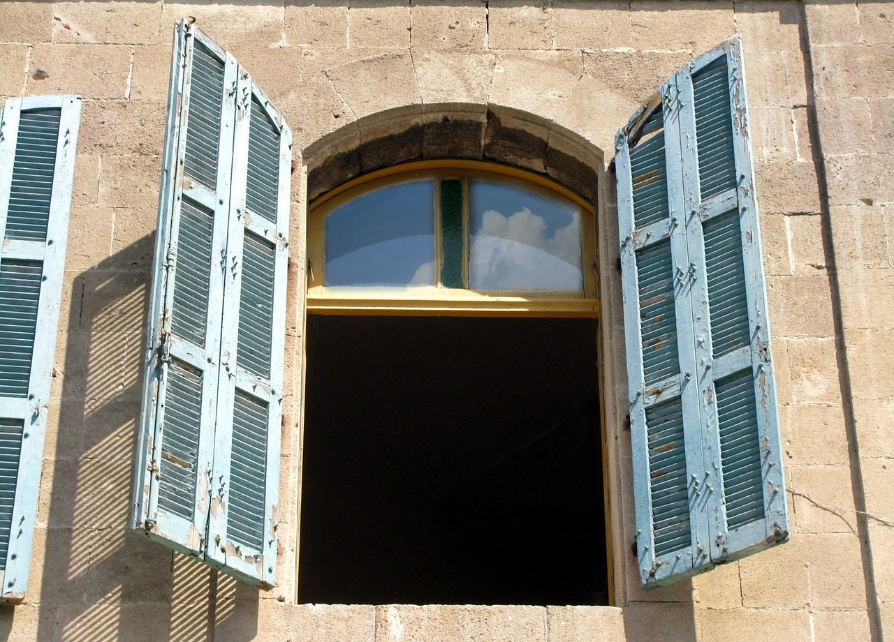 window shutters open free photo